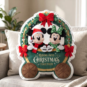 Holiday Together Pillow - Personalized Gifts For Couple 02totn081026-Homacus