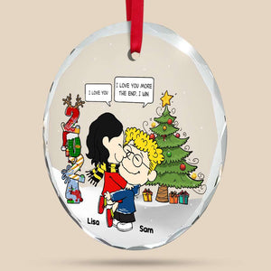 Couple Ornament - Personalized Gifts for Couple-Homacus