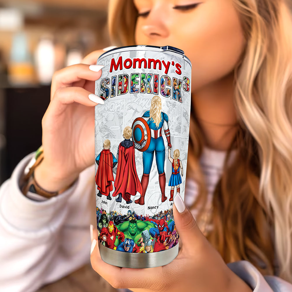 Personalized Gifts For Mom Tumbler, Strong & Supportive Mom 04qhqn130225pa-Homacus