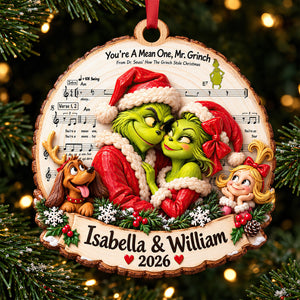 You’re A Cheeky One Christmas Ornament - Personalized Gifts For Couple 05HUDT221026-Homacus