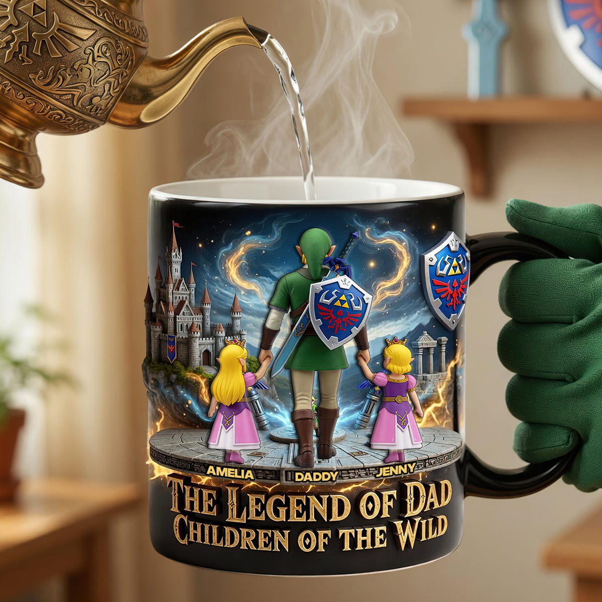 Epic Quest Dad Magic Coffee Mug - Personalized Gift For Dads 04OHDT090526-Homacus