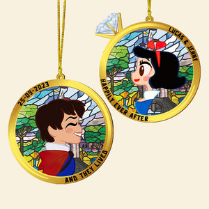 Personalized Gifts For Matching Couple Suncatcher Ornament 03natn250924-Homacus