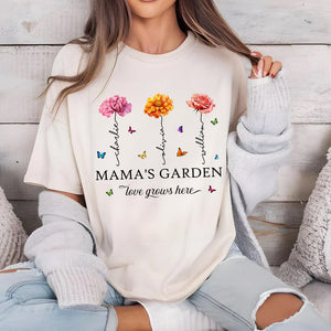 Personalized Gift For Grandma Shirts Birth Month Flower 01ACDT311024-Homacus