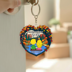 Personalized Gifts For Couple Keychain 02xqpu040125hg-Homacus