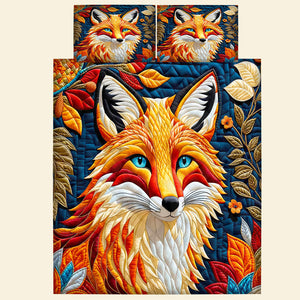 Fox Lovers Quilt Bed Set 041HUDT180125-Homacus