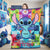 Cute Tropical Alien Blanket - Personalized Gifts For Movie Lovers 01NAQN170625-Homacus