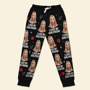 Custom Photo Gifts For Husband, Boyfriend Valentine Sweatpant 01ACQN251224-Homacus