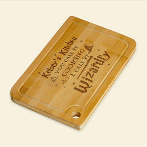 Personalized Gifts For Wizard Chefs or Cooking Lovers Cutting Board 04HUMH190724-Homacus