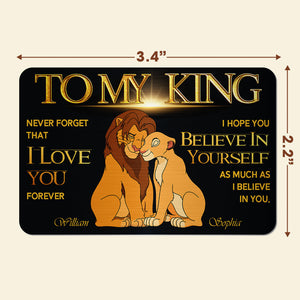 Personalized Gifts For Couple Wallet Card To My King 04KADT281224-Homacus