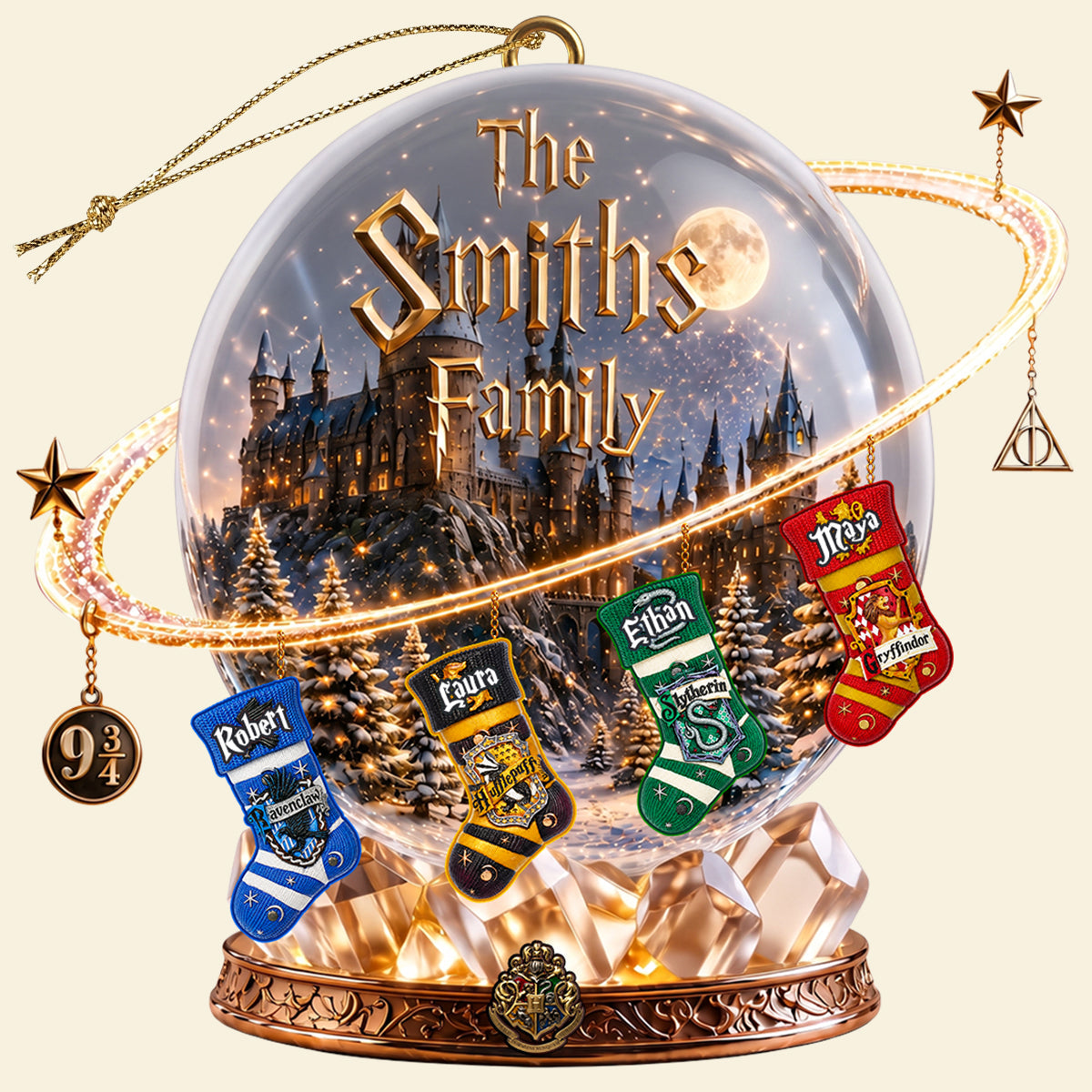 Shady Fantasy World Acrylic Ornament - Personalized Christmas Gifts 04ohdt220826-Homacus