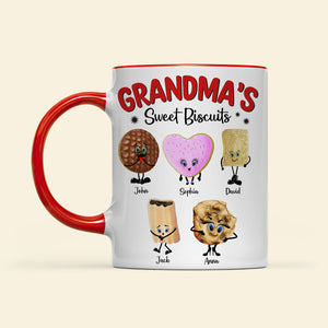 Personalized Christmas Gifts For Grandma Coffee Mug 01hutn051024 Grandma's Sweet Biscuits-Homacus