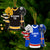 Hockey Player Ornament - Hockey Jersey with Custom Team Logo Gifts For Hockey Lovers-Homacus