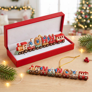 Alphabet Train Acrylic Ornament - Personalized Gifts For Christmas 04naqn140926-Homacus