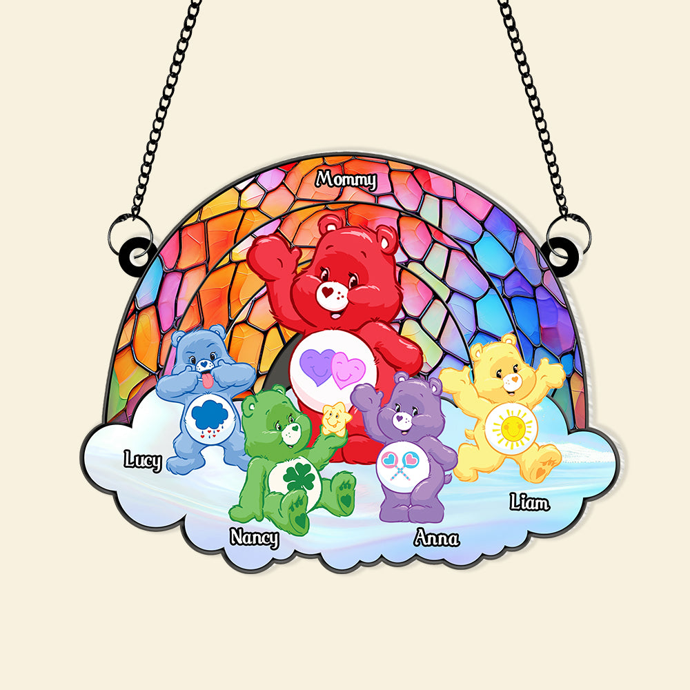 Personalized Gifts For Mom Suncatcher Ornament 04NAPU230424-Homacus