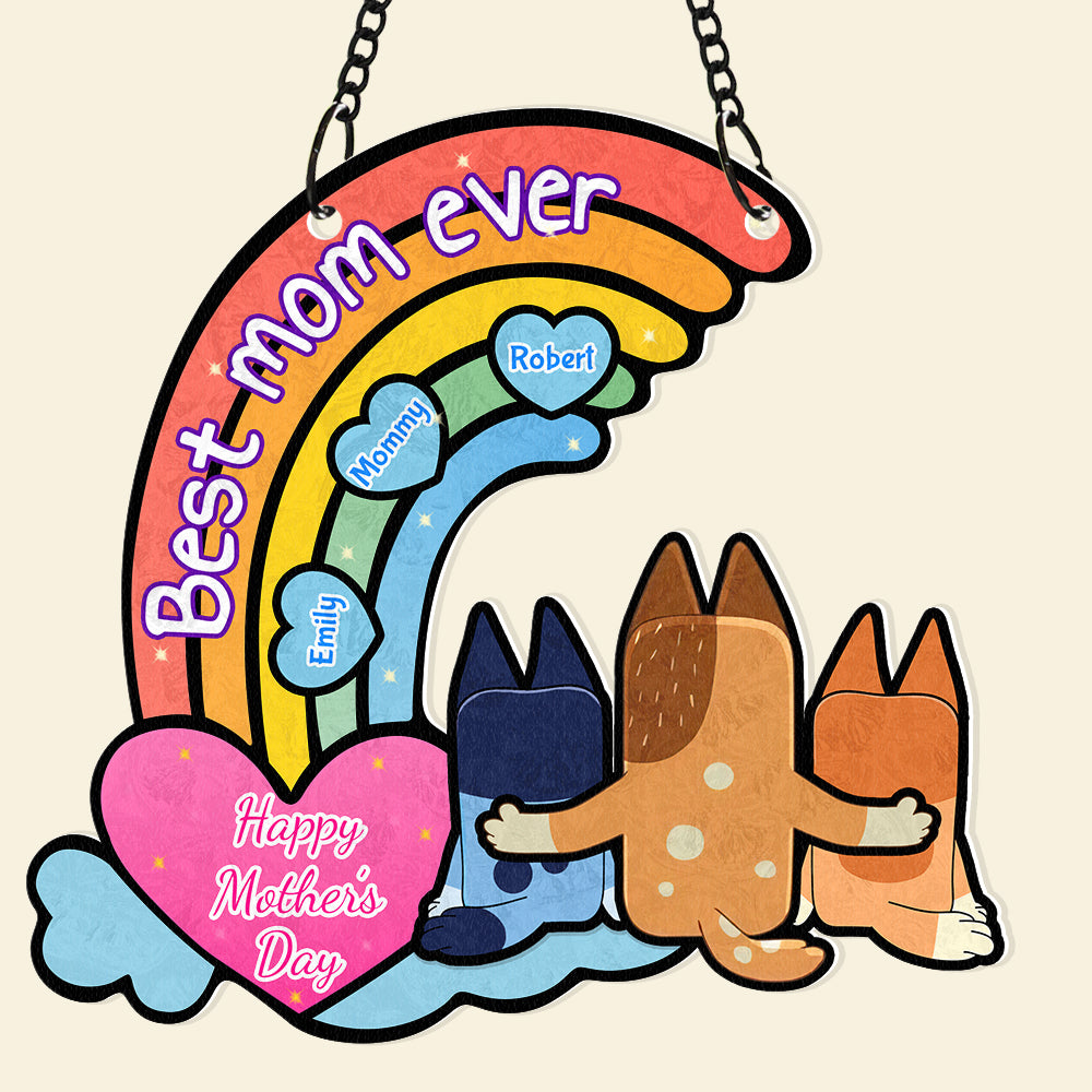 Personalized Gifts For Mom Suncatcher Ornament 01DTDT250325-Homacus