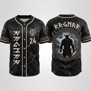 Viking Warrior Jersey Shirt - Personalized Gifts 05tytn150726