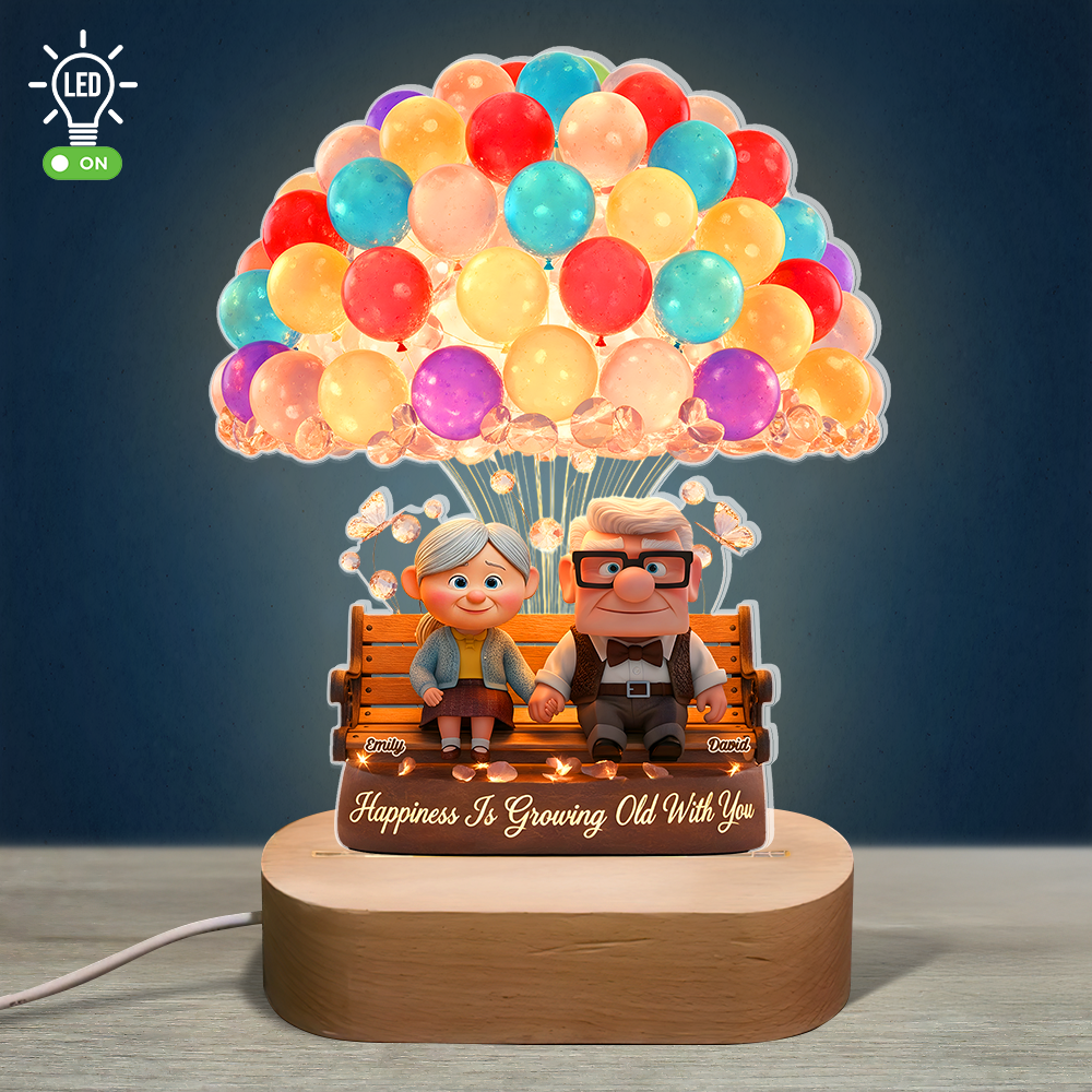 Growing Old With You 3D Led Light - Personalized Gifts For Couple 04napu120625-Homacus