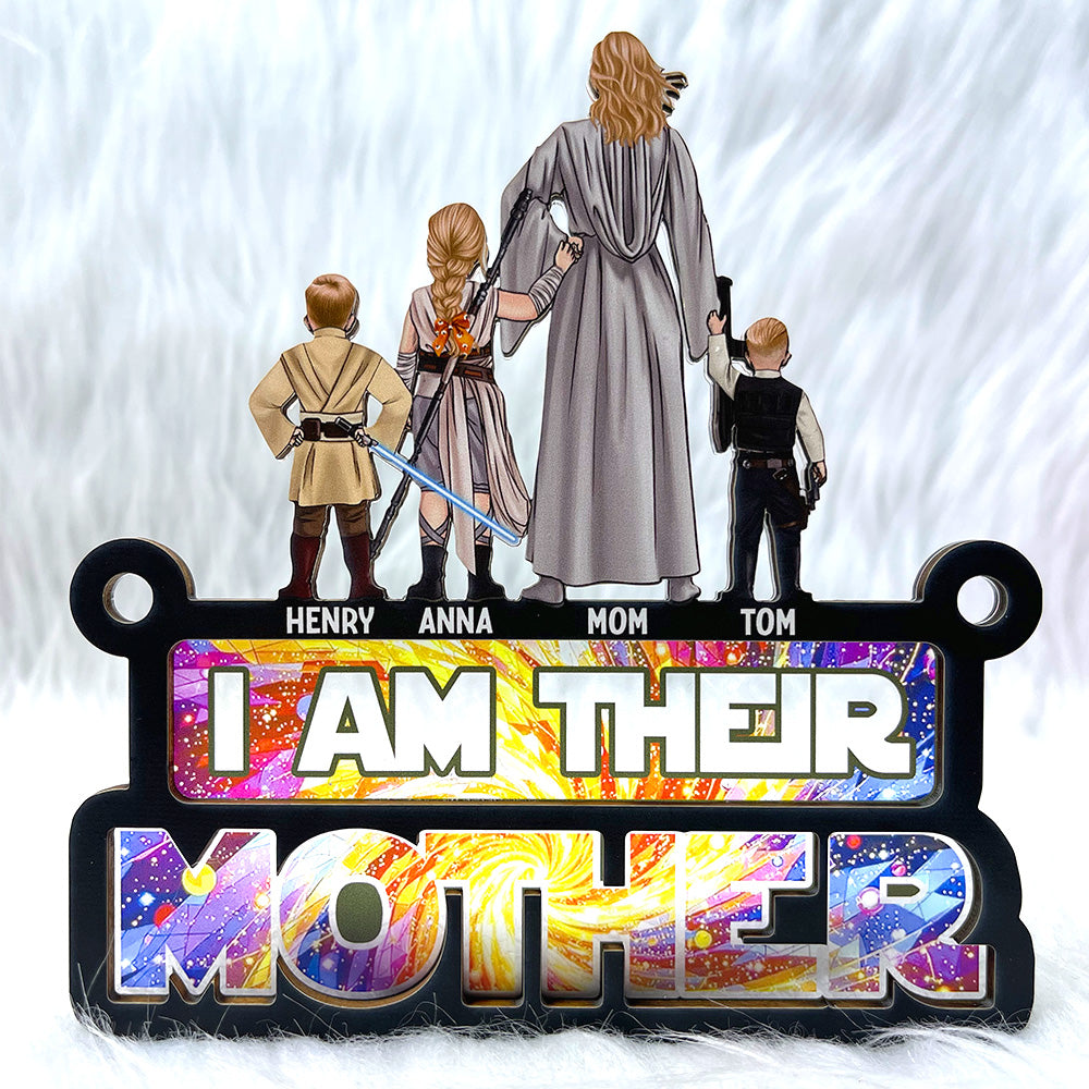 Personalized Gifts For Mom Suncatcher Ornament, Stunning Galaxy 01QHDT140225DAHHHG-Homacus