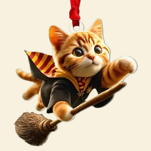 Gifts For Cat Lovers Ornament 03acxx250824 Wizard Cat-Homacus