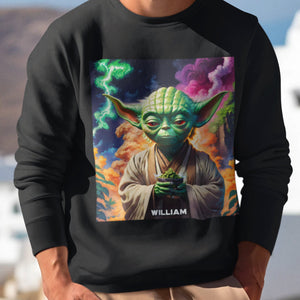 Personalized Gifts For Stoner Shirt, The Green Character Is Smoking Marijuana 04HUPU110724-Homacus