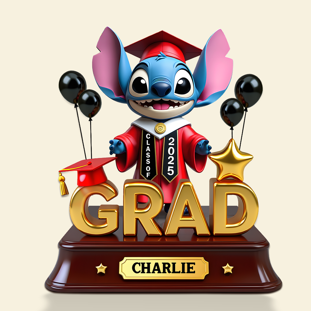 Christmas Gift for Graduates: Personalized Graduation Plaque 01napu180425-Homacus