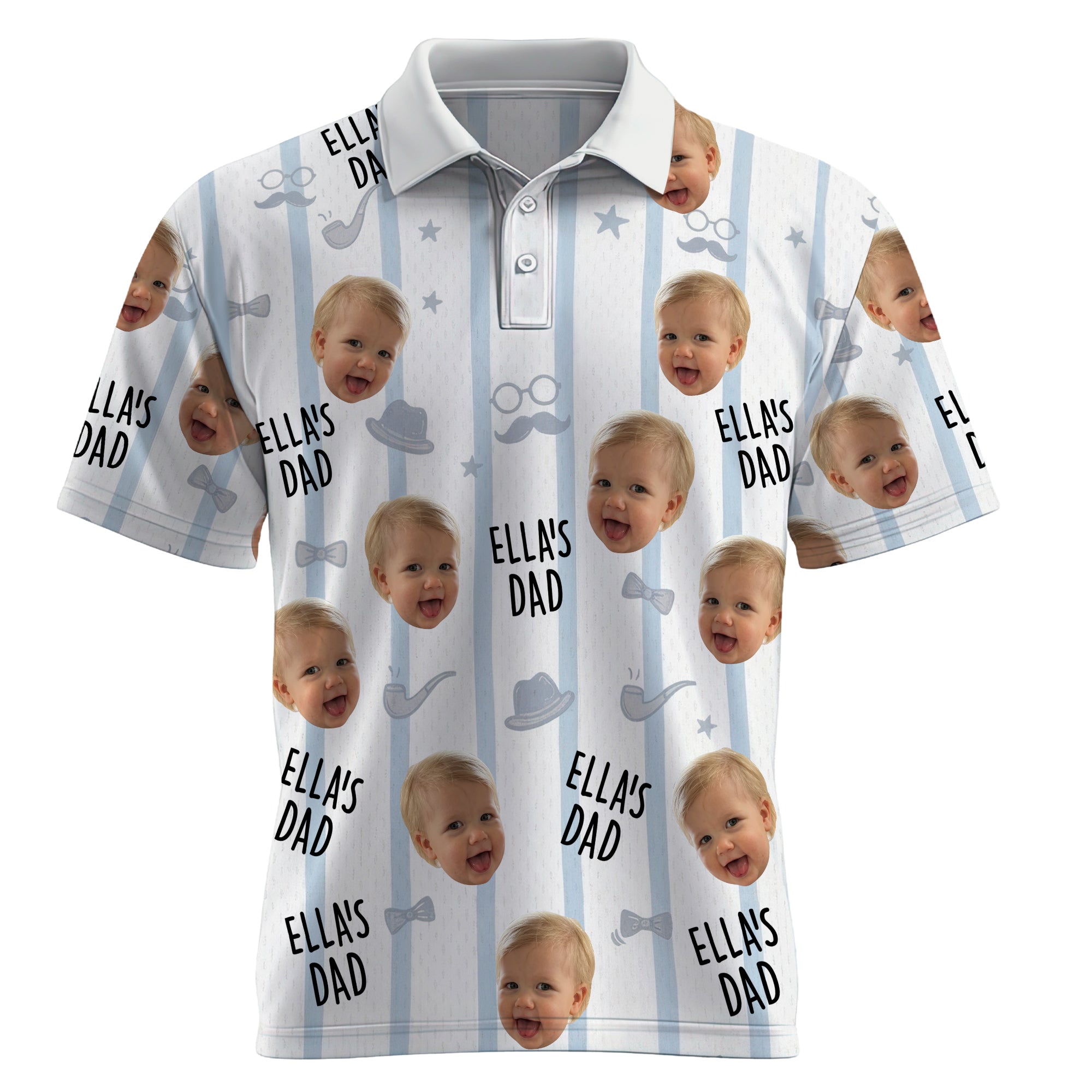 Custom Photo Adorable Baby Dad Polo Shirt, Personalized Gifts For Dad & Grandpa 04qhqn080526 Custom Photo Adorable Baby Dad Polo Shirt, Personalized Gifts For Dad & Grandpa 04qhqn080526