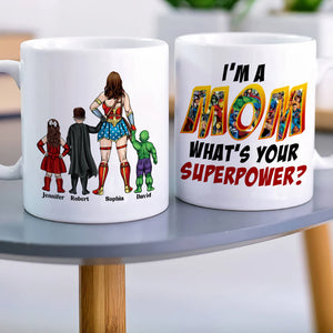 Superhero Mom DR-WHM-03dnqn180323tm Personalized Coffee Mug-Homacus