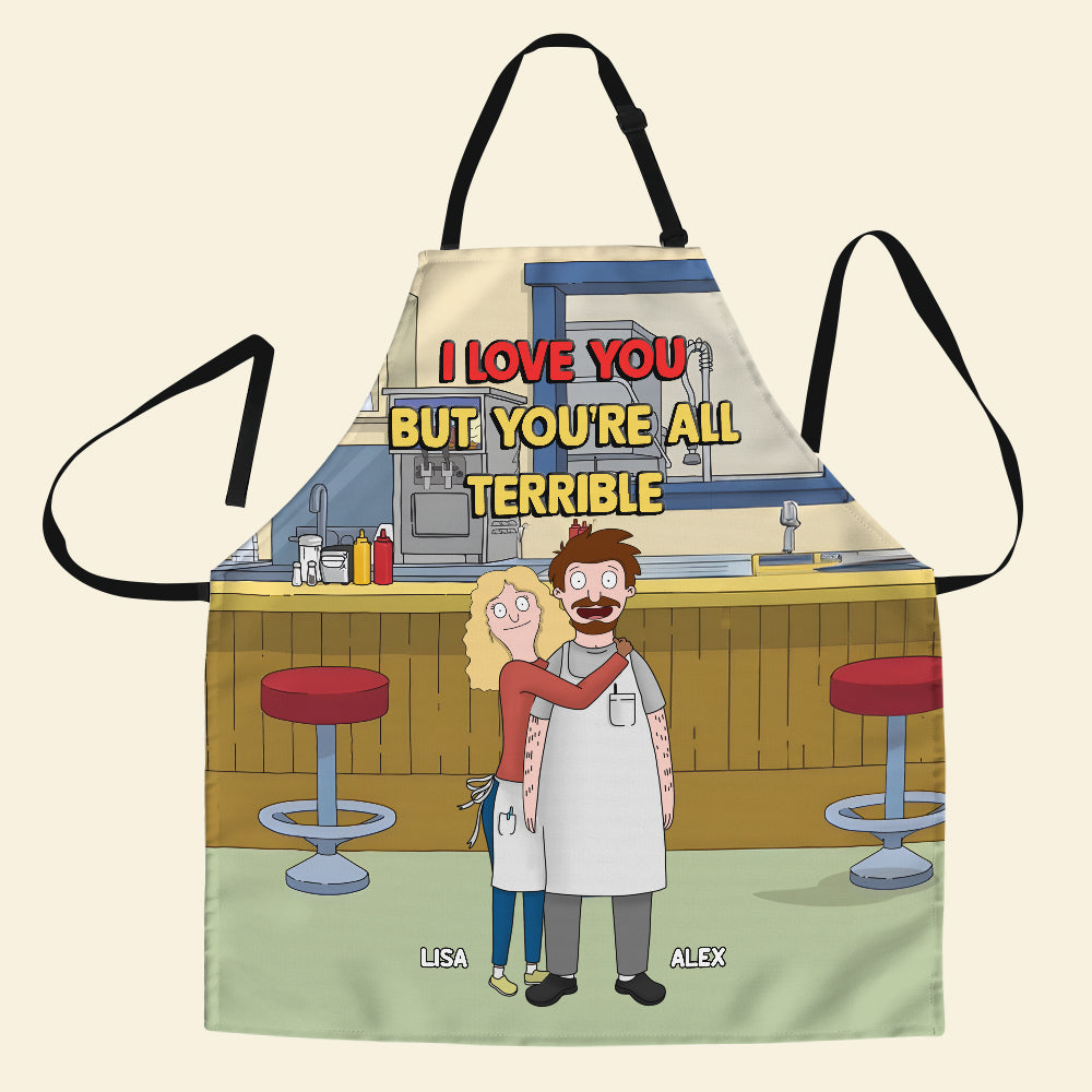 Personalized Gifts For Couple Aprons 01OHMH241224HG-Homacus
