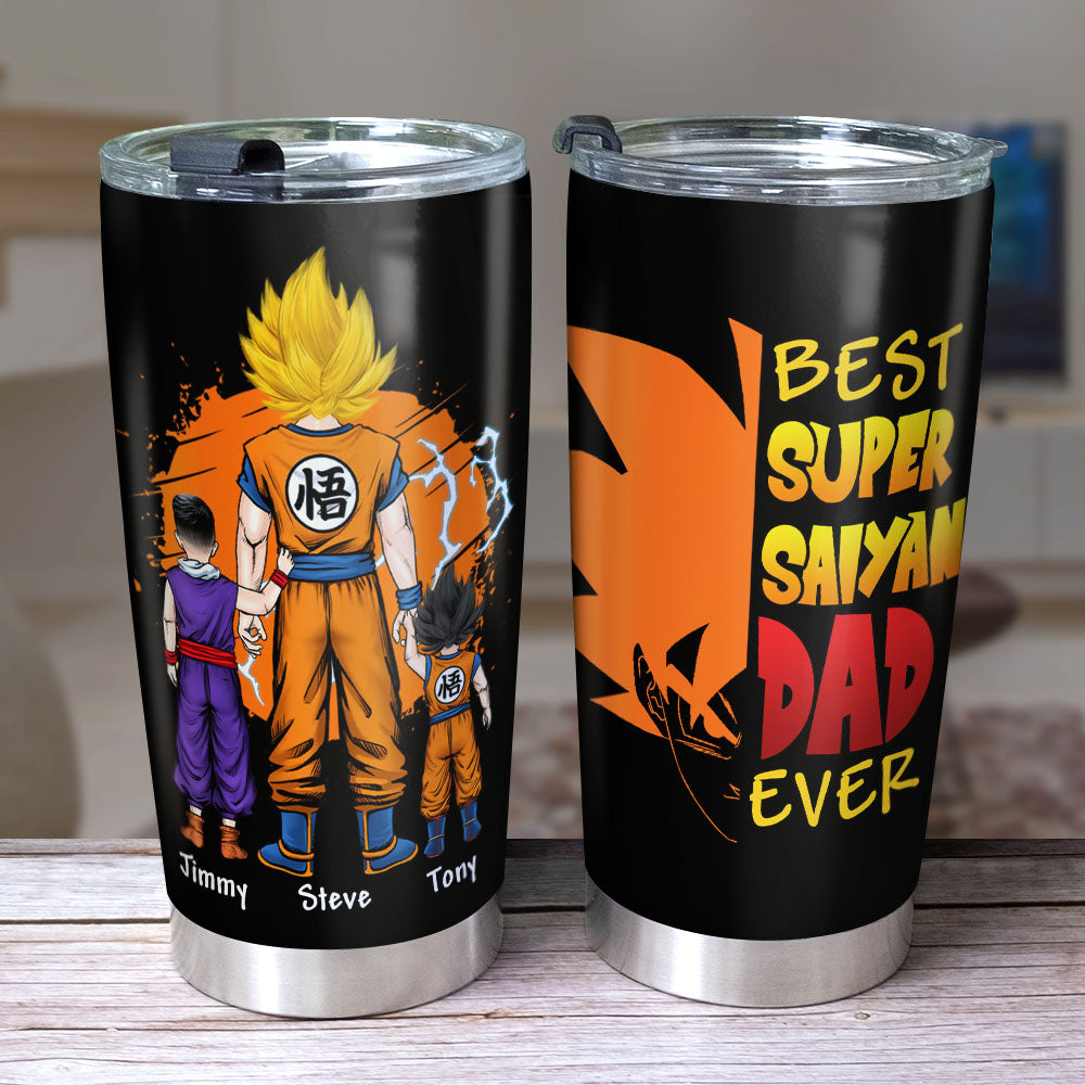 Best Super Dad Ever- Personalized Tumbler 04HTPO310523HH-Homacus
