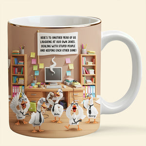 Silly Goose Coworker Mug Personalized Gifts For Coworkers 03KIDT221125-Homacus