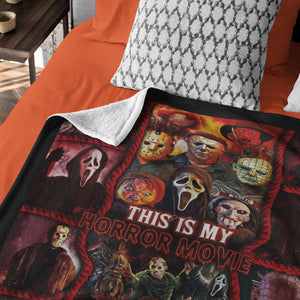 Halloween Gifts For Horror Movie Fans Blanket 01acxx280824-Homacus