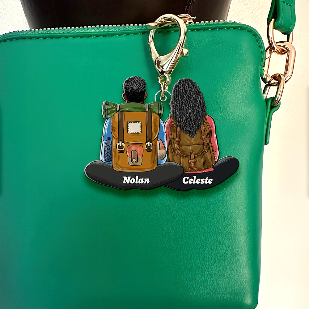 Personalized Gifts For Camping Couple Keychain 08QHHU230125TM