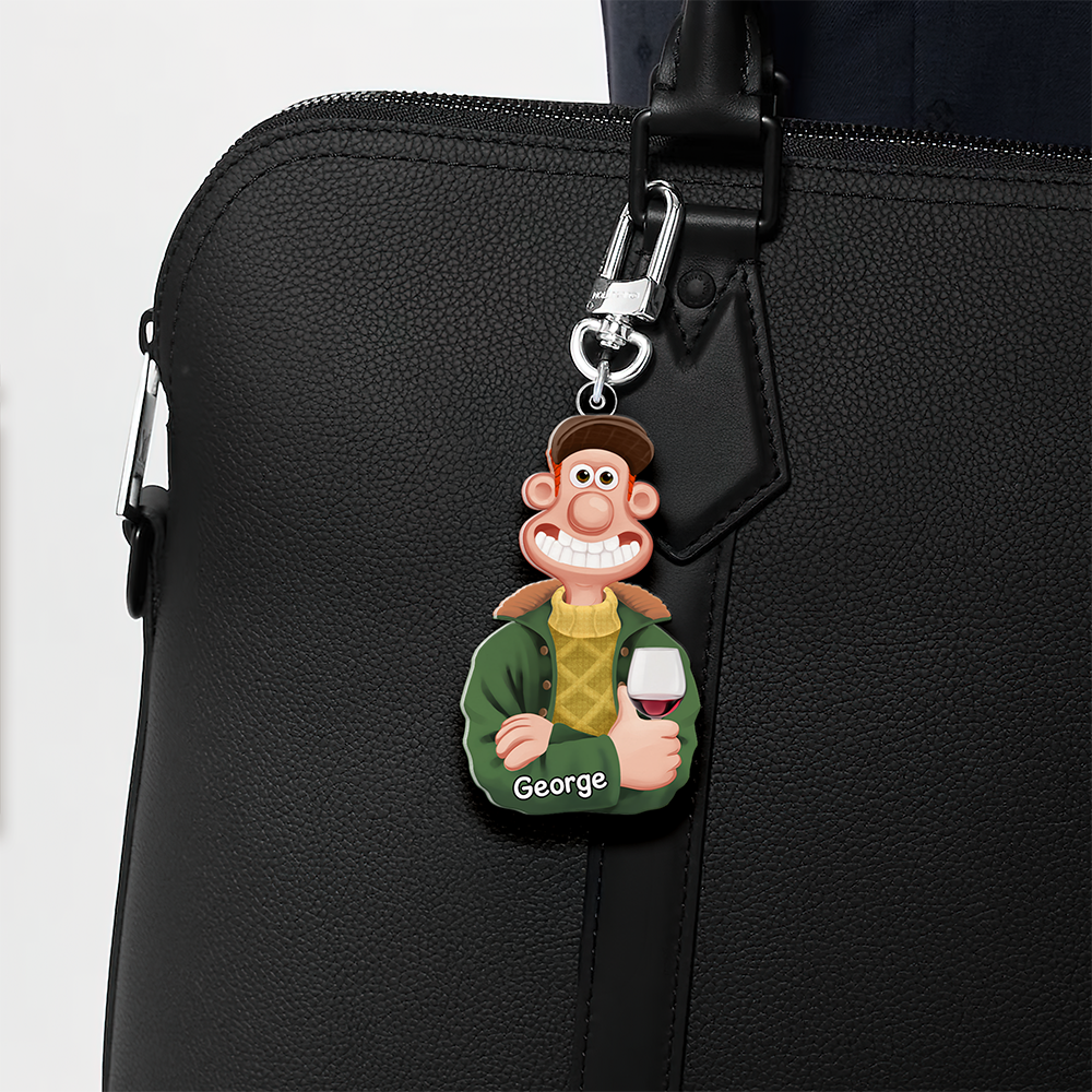 Personalized Gifts For Cartoon Fans Keychain 04QHHU130325PA-Homacus