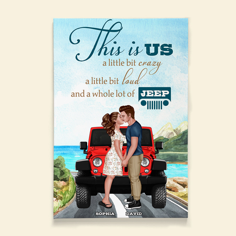 Personalized Gifts For Couple Canvas Print 01KADT170624HH-Homacus