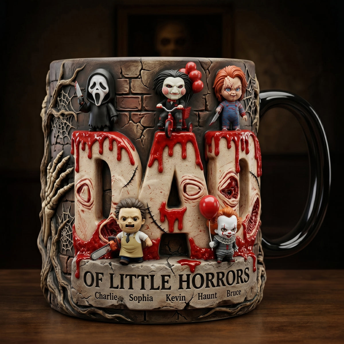 Chaotic Dad Magic Mug, Personalized Gifts For Dad 05qhlu060526-Homacus