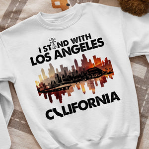 Stand With Los Angeles Shirt 01xqtn110125-Homacus