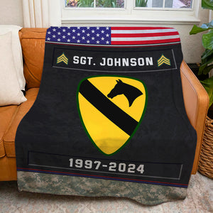 Personalized Gift For Veteran Blanket 01qhqn061124-Homacus