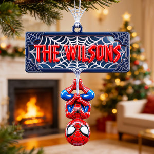 Web-Slinging Warrior Acrylic Ornament - Personalized Christmas Gifts 03nadt200826-Homacus