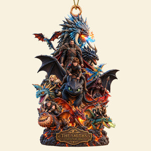 Legendary Creatures Trainer Ornament - Personalized Gifts For Christmas Ornament 03TTDT170926