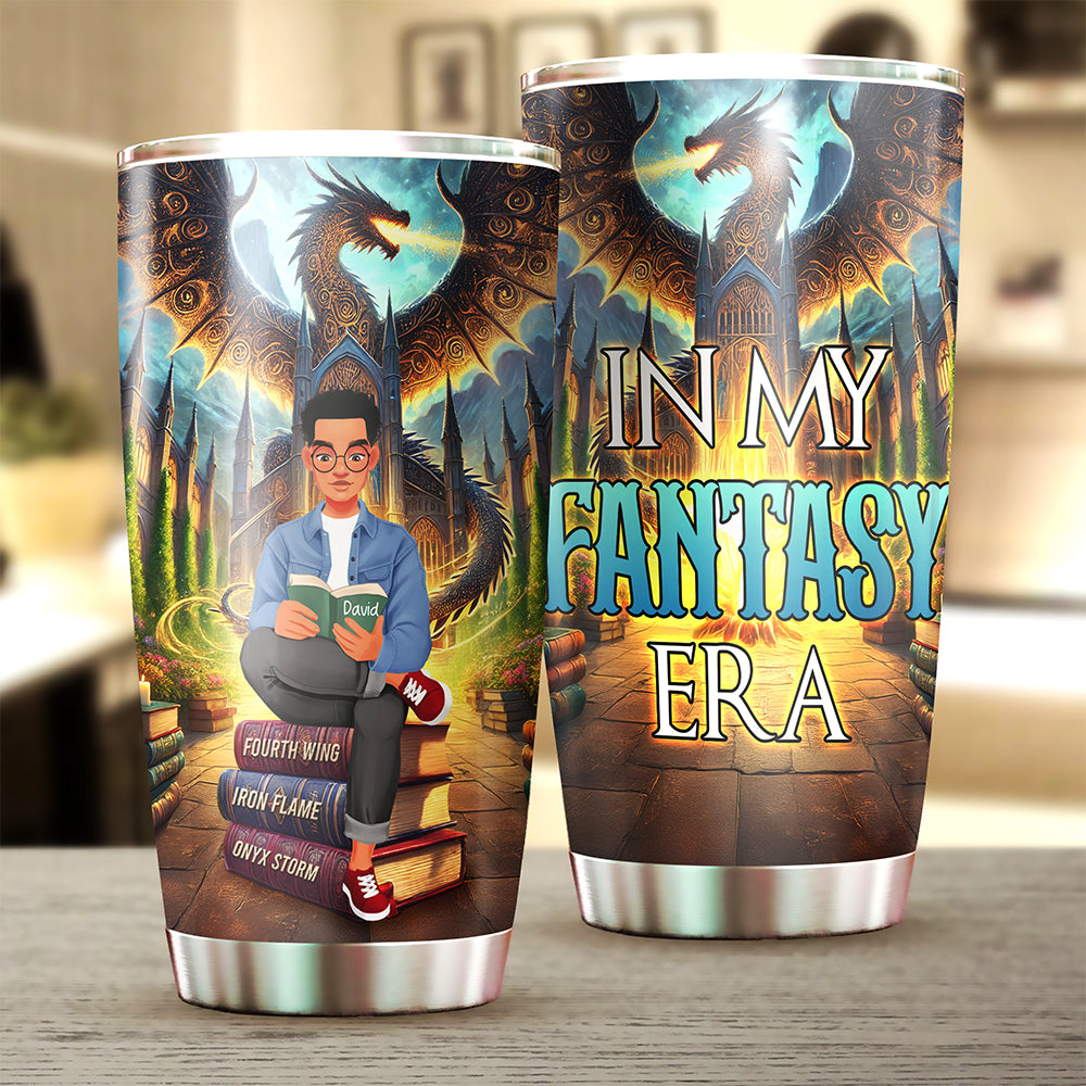Personalized Gifts For Book Lovers Tumbler In My Fantasy Era 01tgqn270225pa-Homacus