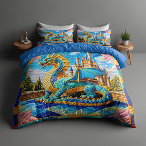 Personalized Dragon Quilt Bed Set 06hupu170125-Homacus