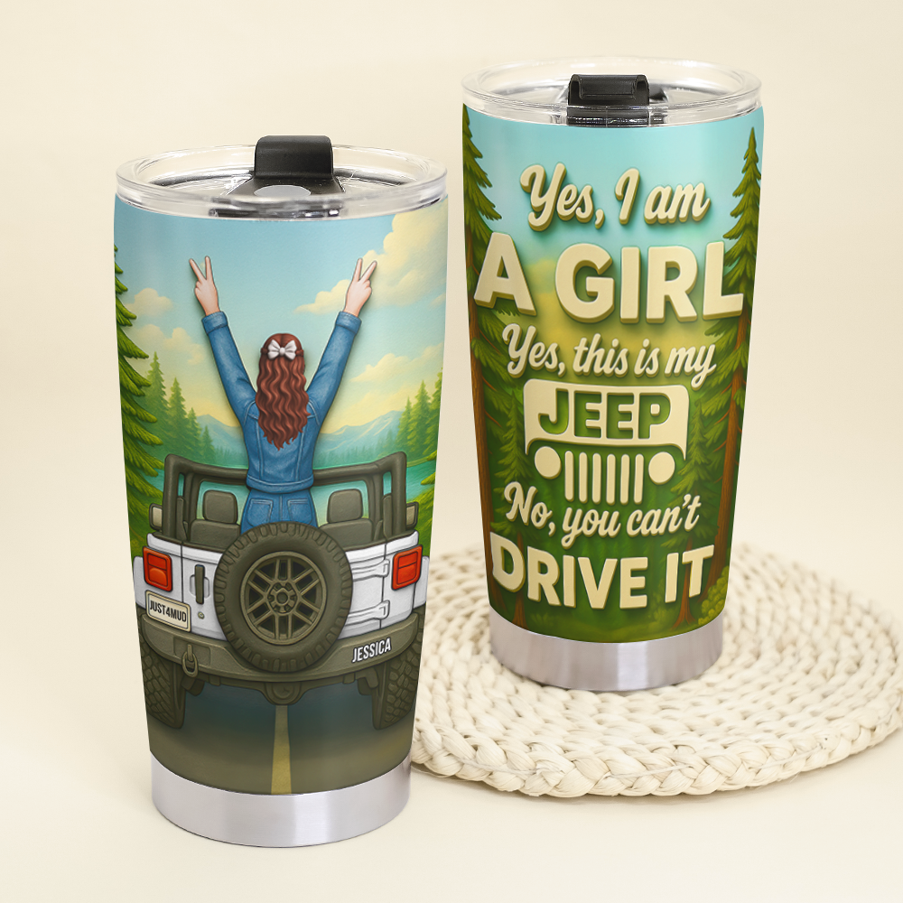 Off-Road Girl Tumbler - Personalized Gifts For Off-Road Lovers 03hupu070525-Homacus