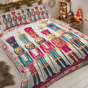 Classic Christmas Quilt Bedding Set Special Line 01HUDT141124-Homacus