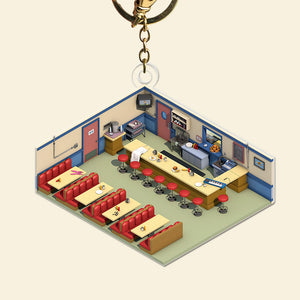 Isometric Room Keychain 01OHQN050225-Homacus