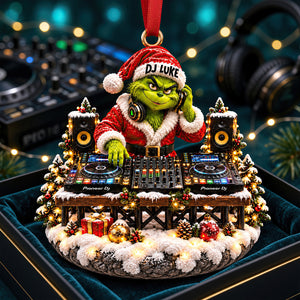 DJ Christmas Ornament - Personalized Gifts For Christmas 08nadt131026-Homacus