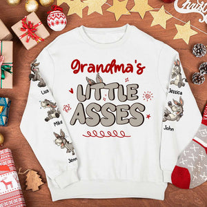 Funny Donkey Grandma Shirt - Personalized Gift For Grandma 05QHHN250923-Homacus