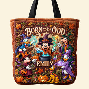 Born To Be Odd Tote Bag - Personalized Gifts For Witch Lover Tote Bag 01PATN290726-Homacus