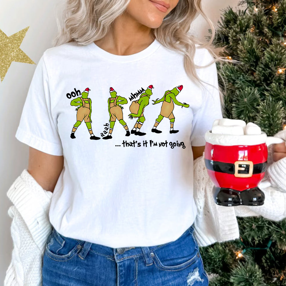 Gift For Christmas Shirt That's It I'm Not Going Christmas Sweatshirt 01ACXX091024-Homacus