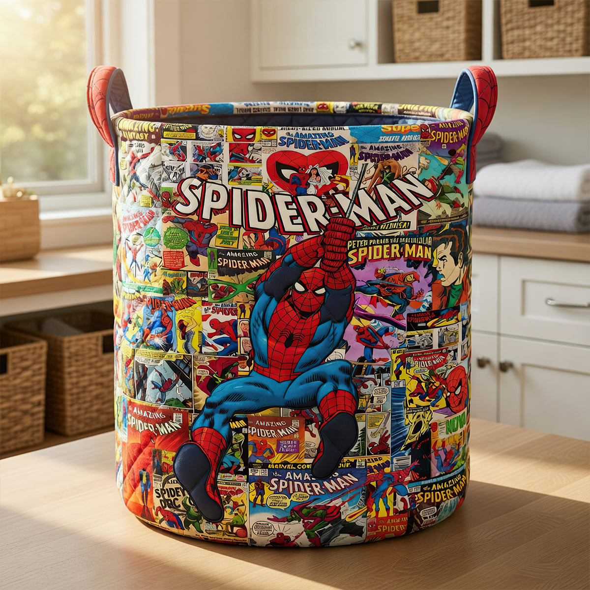 Action Hero Laundry Basket - Personalized Gift For Kids 06NADT290726