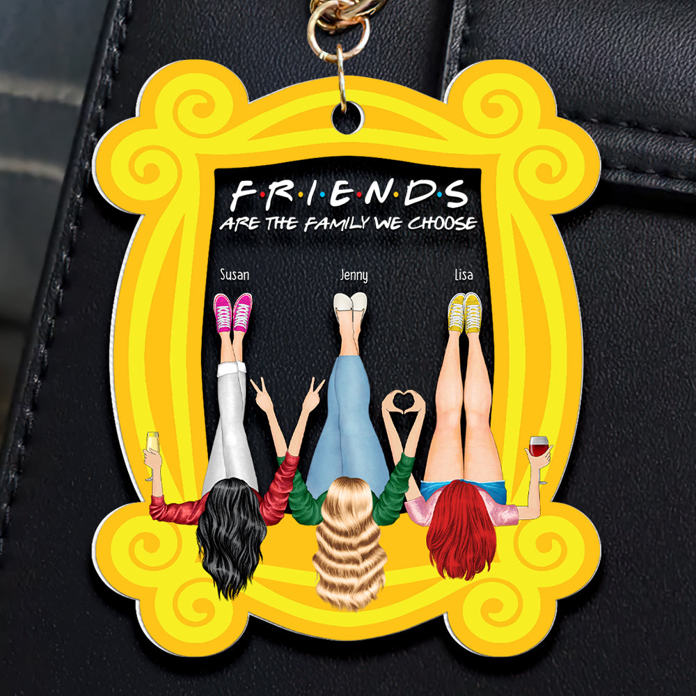 Mirror Friends - Personalized Keychain 02ACDT110225HH-Homacus